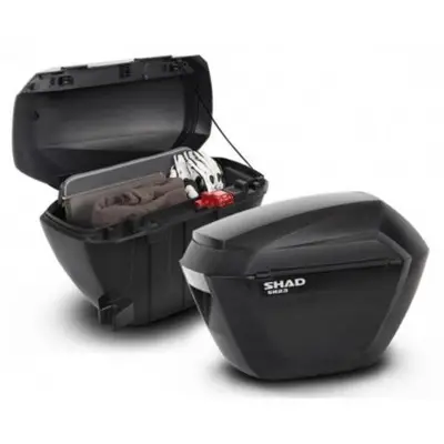 Shad Sh23 Side Cases 23Ltrs Black