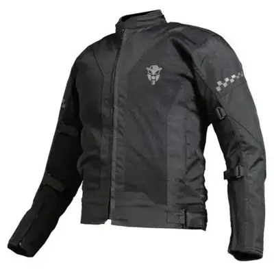 Mototech Breezer Mesh Motorcycle Riding Jacket Black Level 2