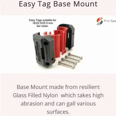 Prospec Easy Tags-Base Unit Medium 25Mm Et42225 - -